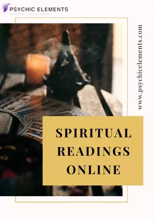 Get Best Spiritual Readings Online | Psychic Elements
