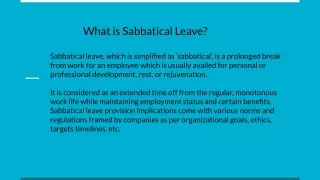 What is Sabbatical Leave_  (1)