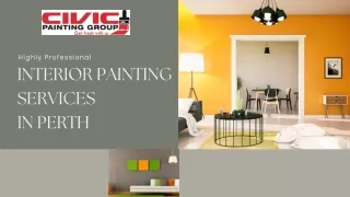 Highly Professional Interior Painting in Perth