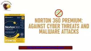 Norton 360 Premium Against Cyber Threats and Malware Attacks