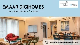 Emaar DigiHomes: Luxury Living in Sector 62 in Gurgaon