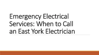 Emergency Electrical Services Astron