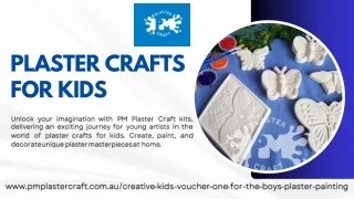 Creative Plaster Crafts for Kids | PM Plaster Craft