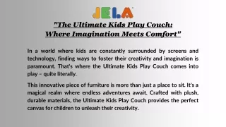 the ultimate kids play couch where imagination