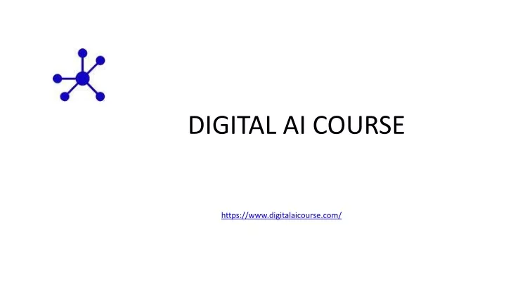 digital ai course