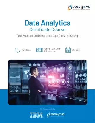 data analytics certificate course