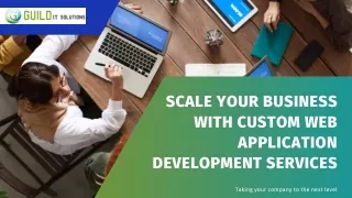 scale your business with custom web application