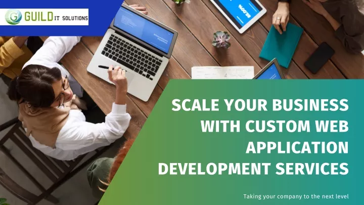 scale your business with custom web application