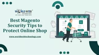 Best Magento Security Tips to Protect Online Shop