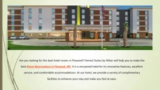 Hotel Booking in Flowood, MS