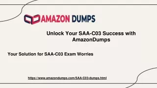 How Can AmazonDumps Help You Pass SAA-C03 Exam Questions with Ease?