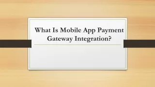 What Is Mobile App Payment Gateway Integration - consumer-sketch