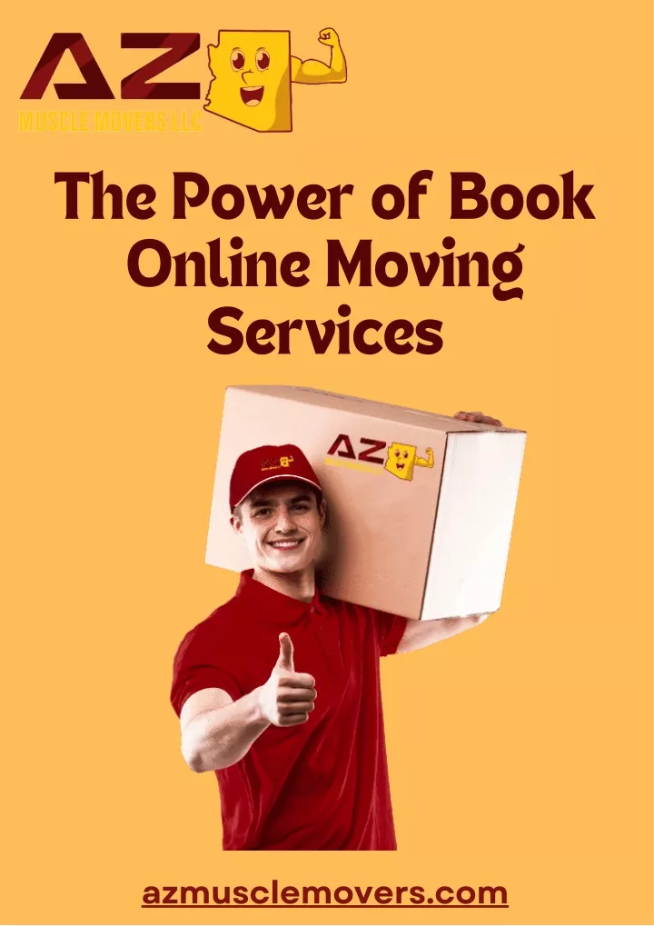 the power of book online moving services