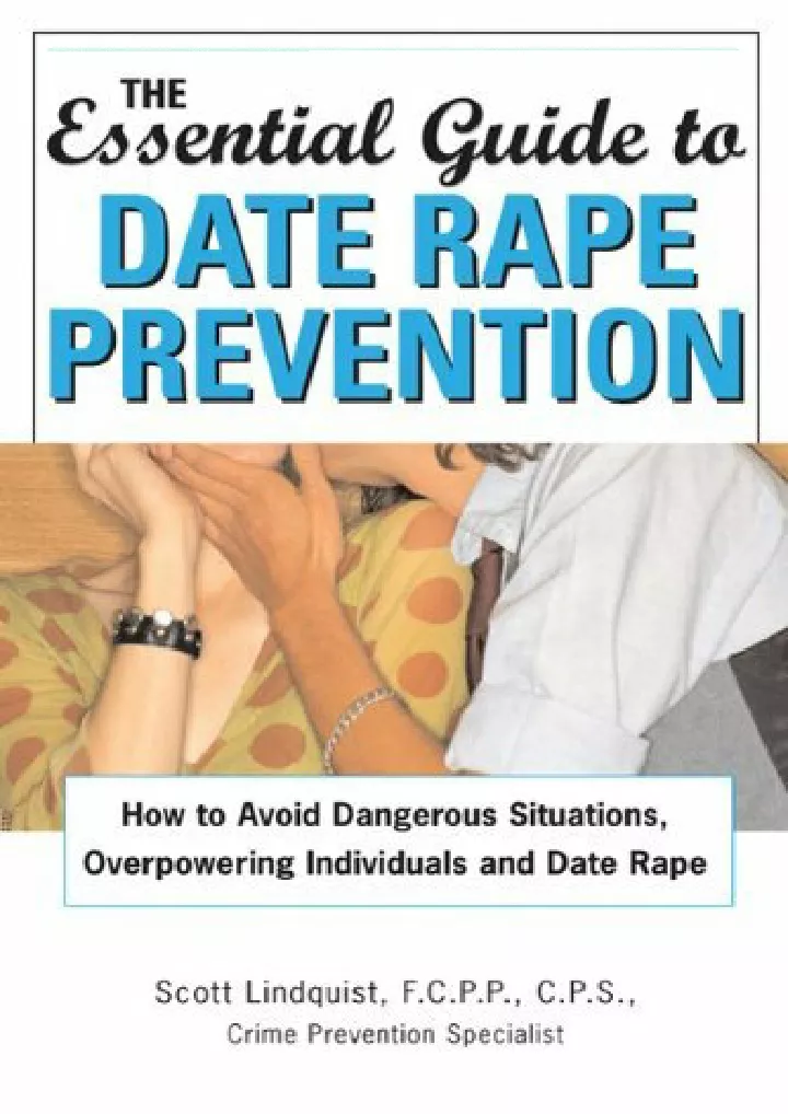 the essential guide to date rape prevention