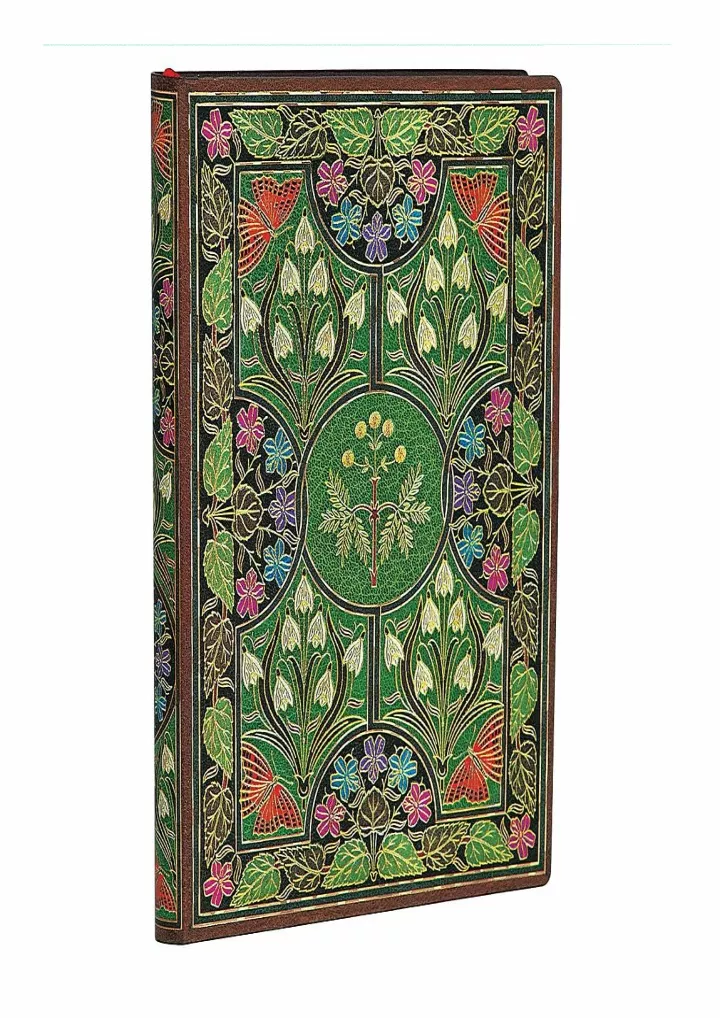 paperblanks poetry in bloom softcover flexi mini