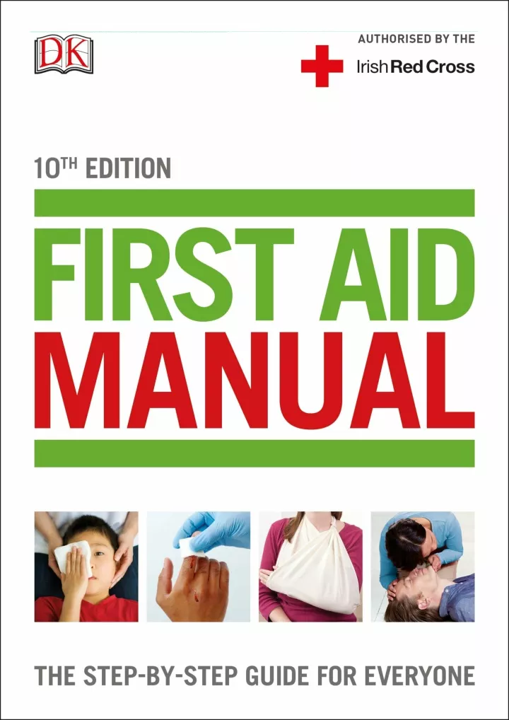 first aid manual irish edition the step by step