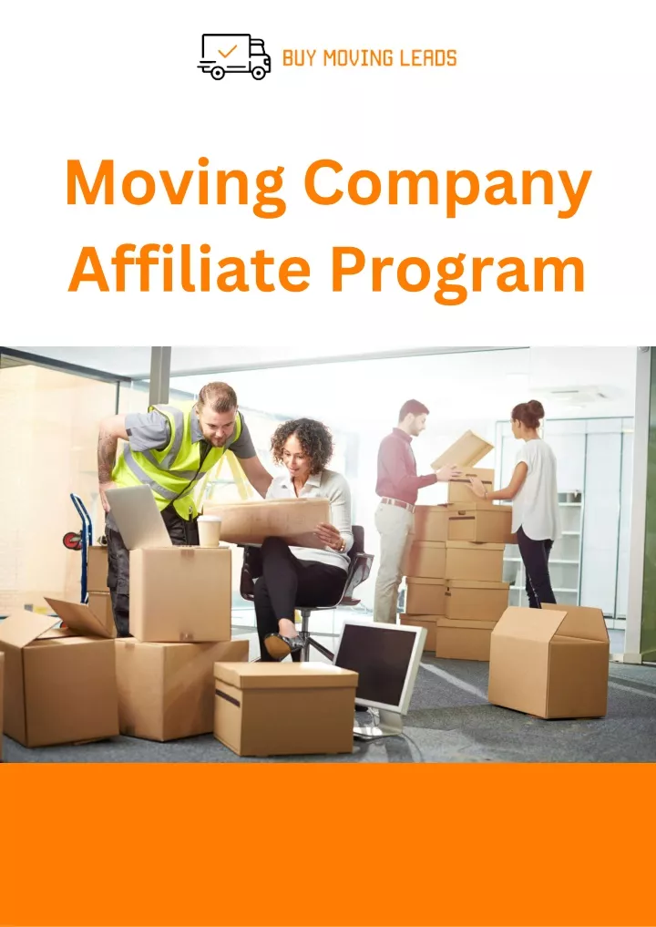 moving company affiliate program