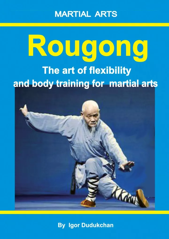 rougong the art of flexibility and body training