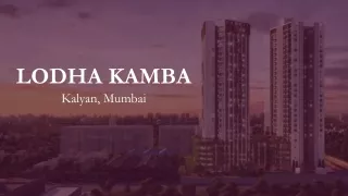 lodha kamba kalyan mumbai
