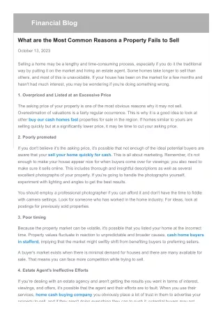 financial blog