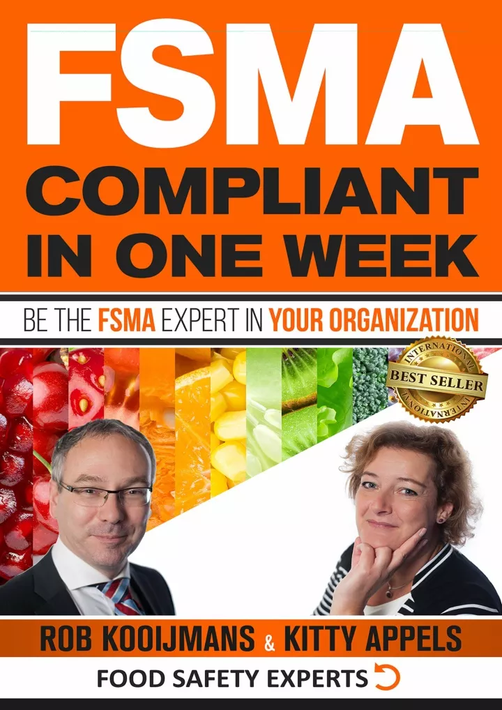 fsma compliant in one week be the fsma expert