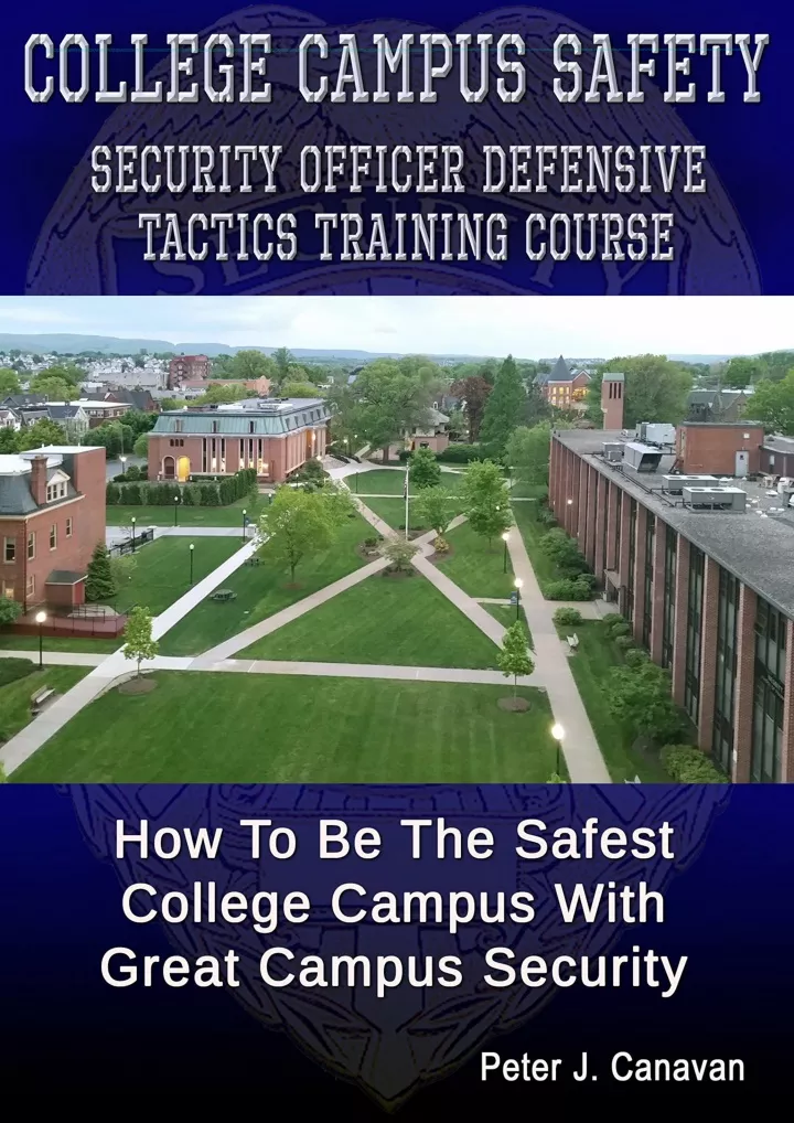 college campus safety officer defensive tactics