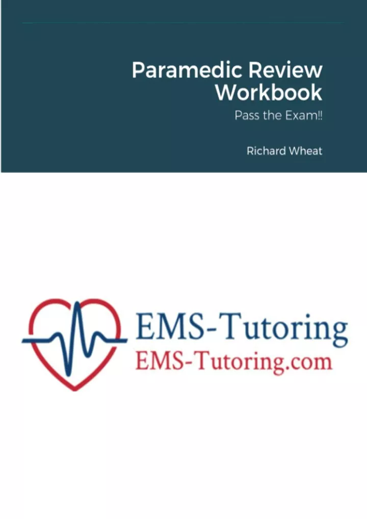 paramedic review workbook pass the exam download