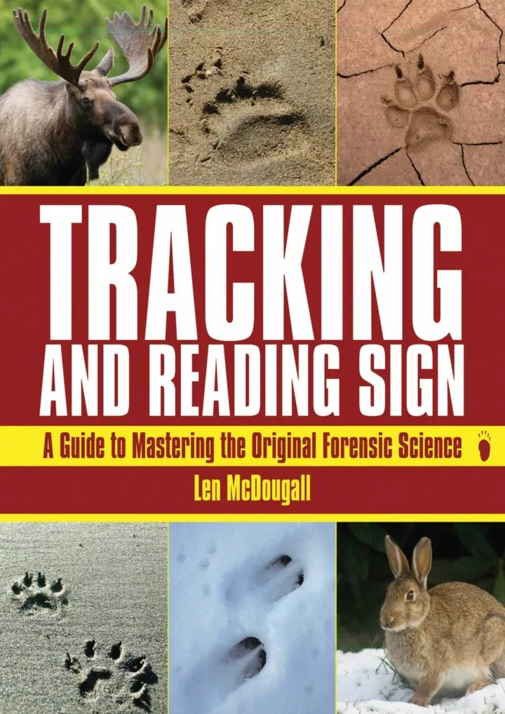 tracking and reading sign a guide to mastering