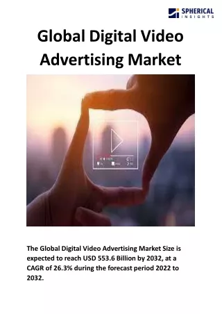 Global Digital Video Advertising Market