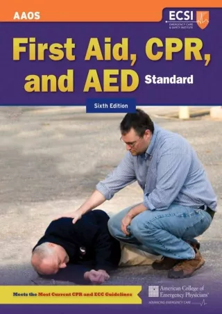 PDF Download Standard First Aid, CPR, and AED read