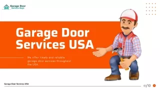 Garage Door Services USA