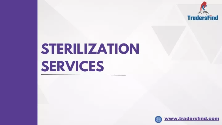 sterilization services