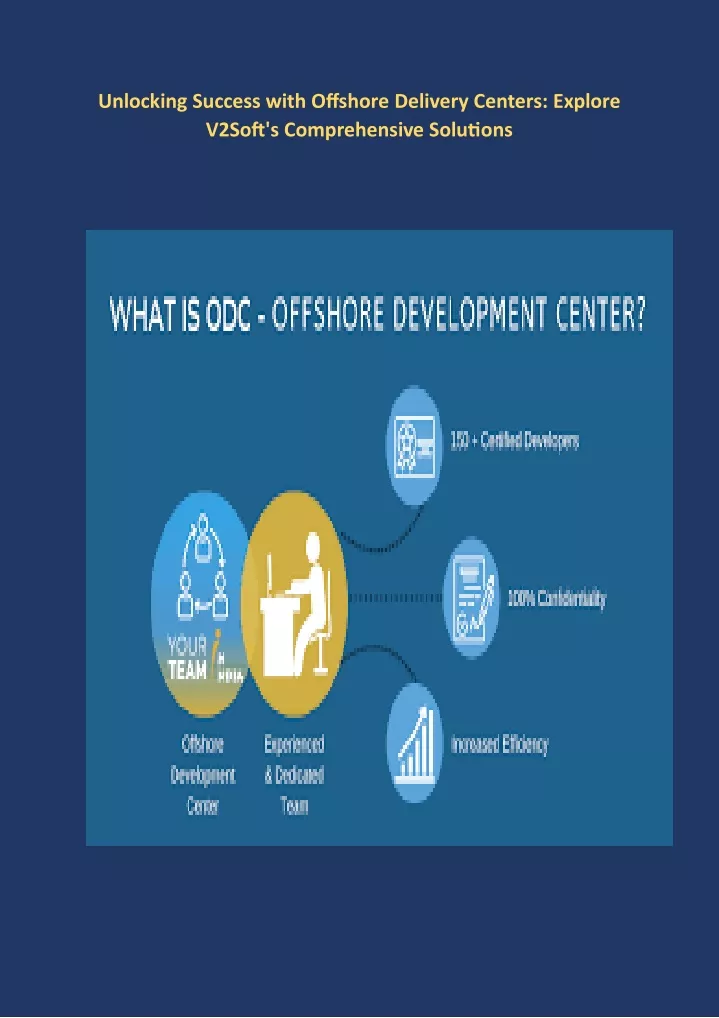 unlocking success with offshore delivery centers