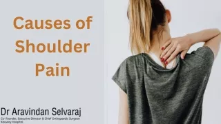 causes of shoulder pain