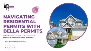 Navigating Residential Permits with Bella Permits