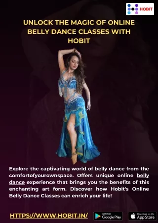 Best Online Belly Dance Classes In India | Hobit