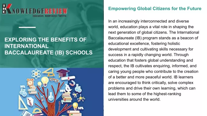 empowering global citizens for the future