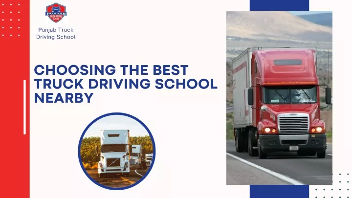 punjab truck driving school