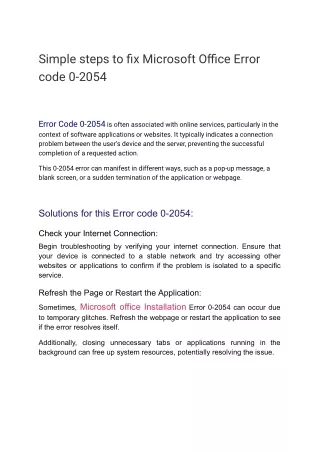 Error code 0-2054 (2)