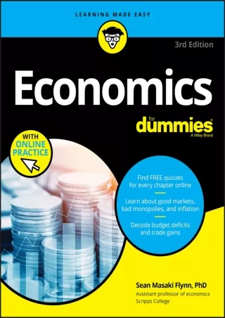 $PDF$/READ/DOWNLOAD Economics For Dummies, 3rd Edition (For Dummies (Business & Personal Finance))