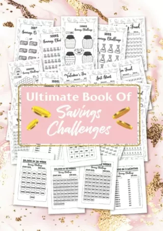 PDF_ Ultimate Book of Savings Challenges: Unique and interactive simple money