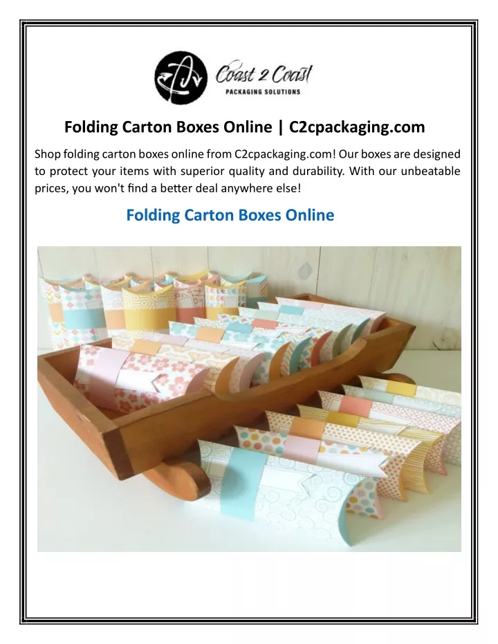 folding carton boxes online c2cpackaging com