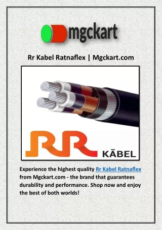 Rr Kabel Ratnaflex | Mgckart.com
