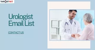 Get Targeted Urologist Email List in USA-UK