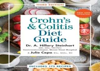 READ PDF Crohn's and Colitis Diet Guide: Includes 175 Recipes