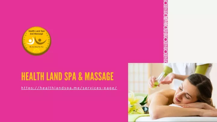 health land spa massage