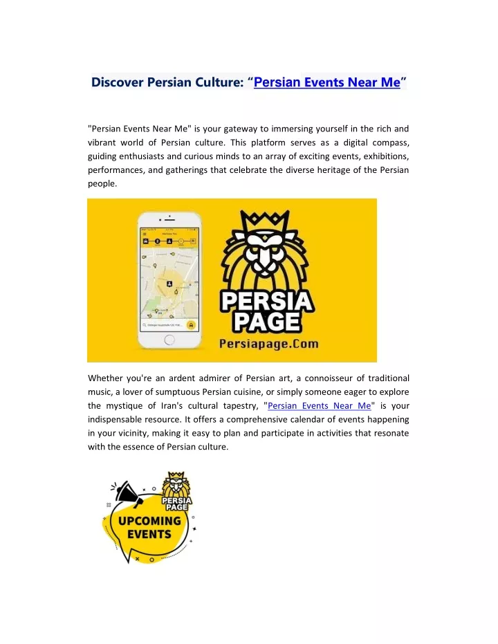 discover persian culture persian events near me