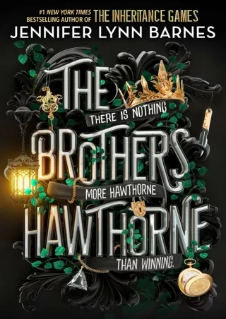 Download Book [PDF] The Brothers Hawthorne (The Inheritance Games, 4)