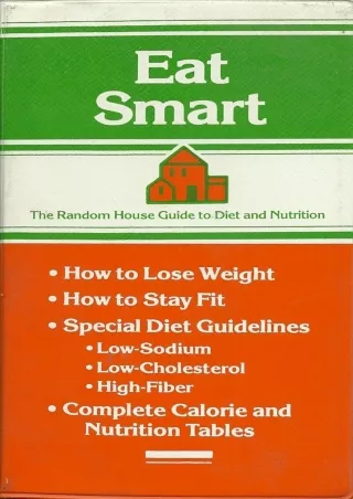 [PDF READ ONLINE] Eat Smart