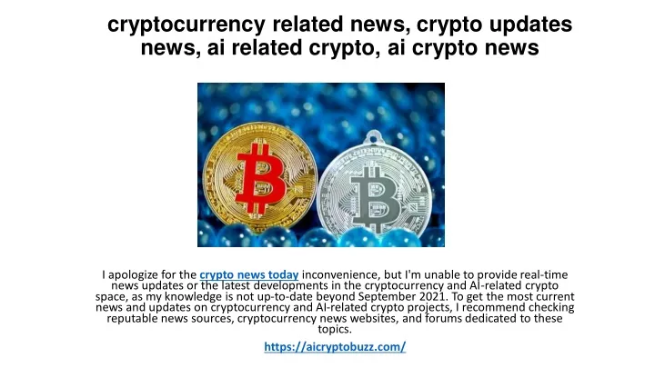 cryptocurrency related news crypto updates news